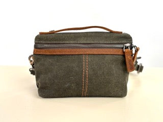 Canvas Shoulder Bag (Green)