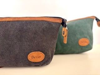 Waxed Canvas Toiletry Bag