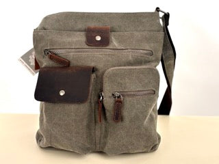 Canvas Messenger Bag