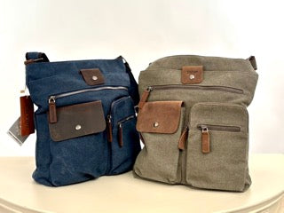 Canvas Messenger Bag
