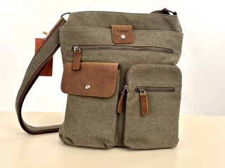 Canvas Messenger Bag