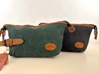 Waxed Canvas Toiletry Bag