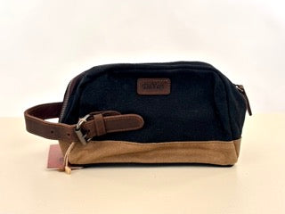Waxed Canvas Toiletry Bag