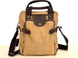 Canvas Messenger Bag (Mustard)