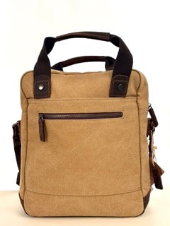 Canvas Messenger Bag (Mustard)
