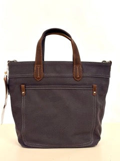 Canvas Shoulder Bag (Dark Blue)