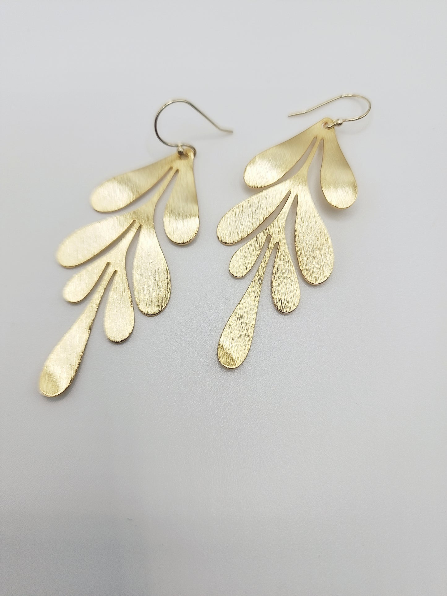 Gold Plated Designer Geometric Earring (Gold & Beautiful)